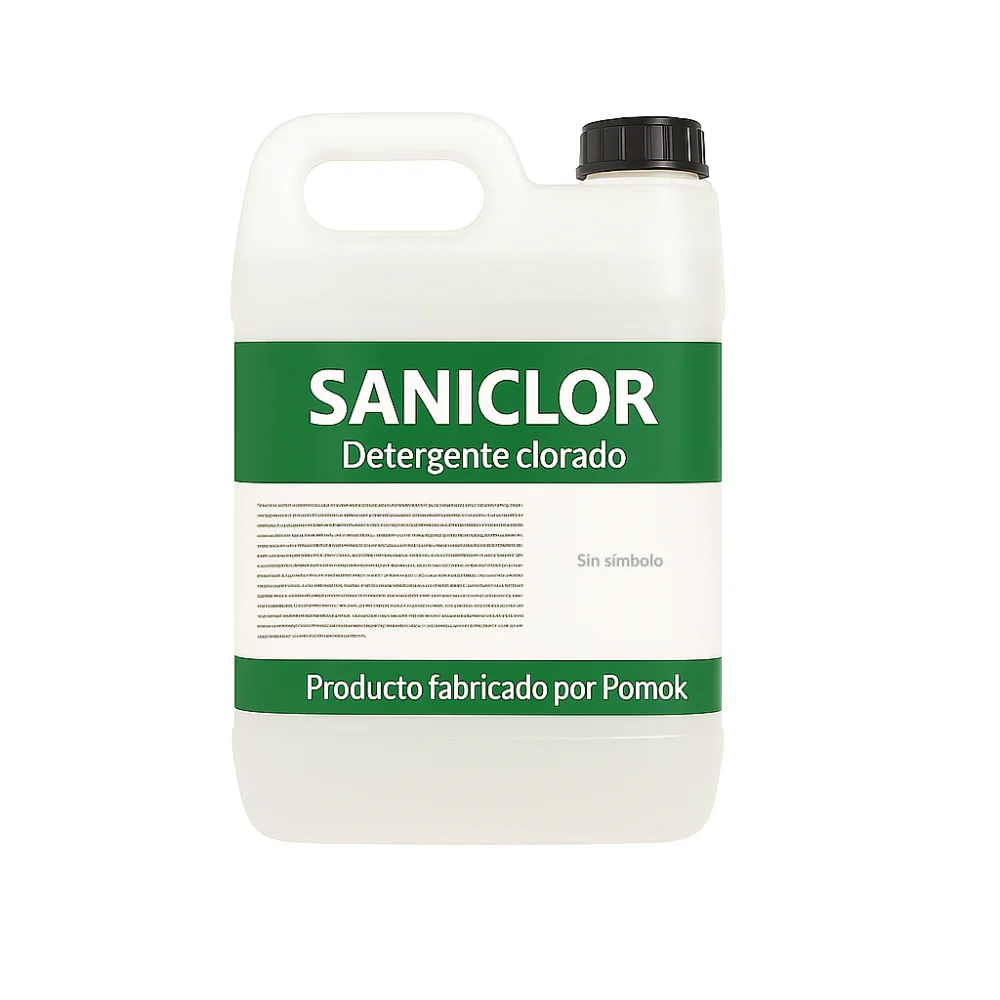Detergente alcalino clorado SANICLOR para uso industrial